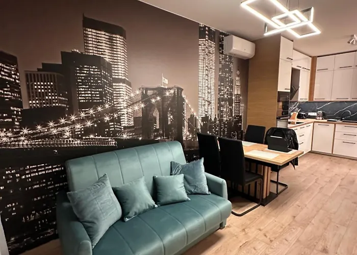 Luksusowy 2 River Point Kepa Mieszczanska Apartamento *